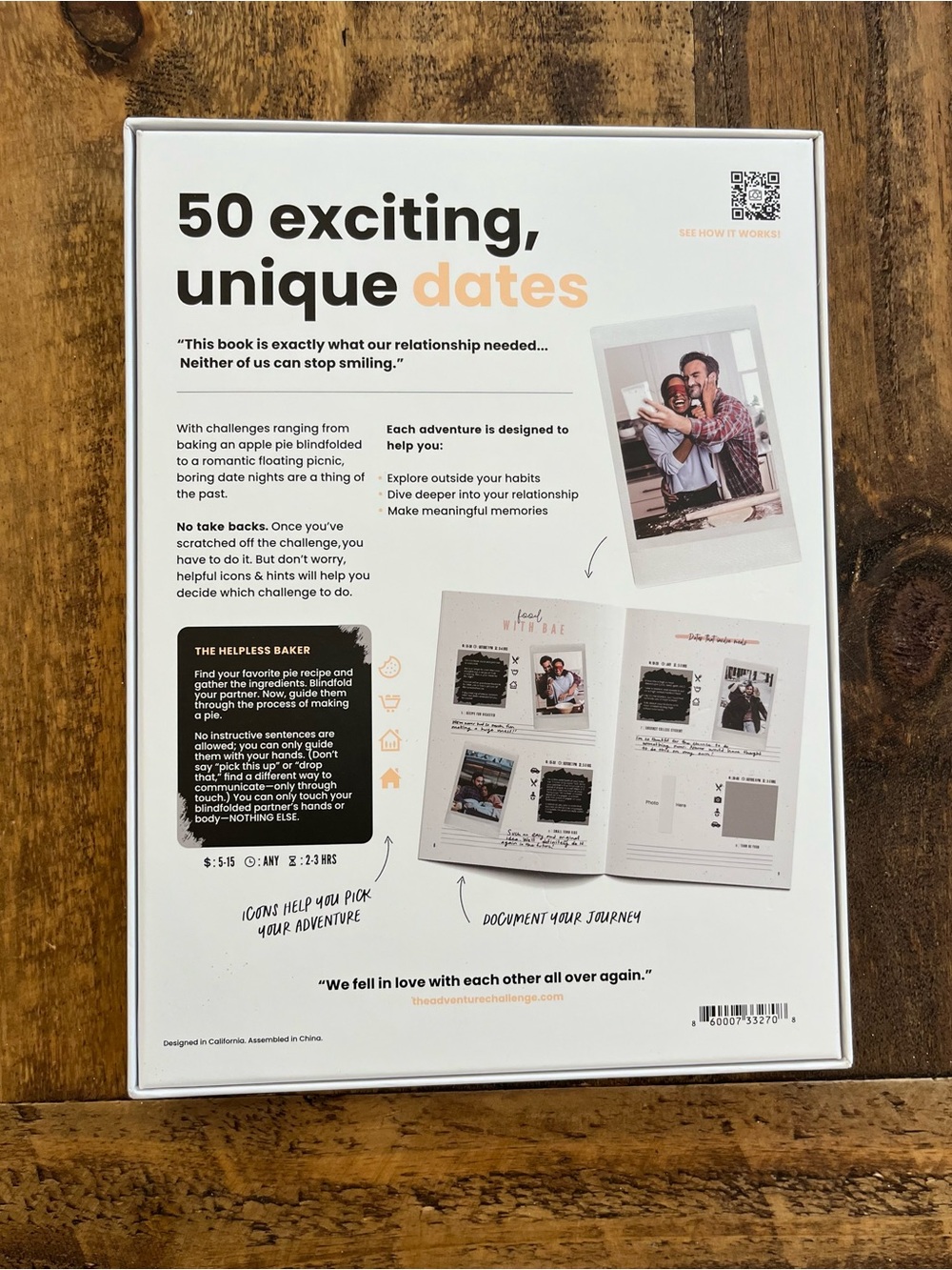 The Adventure Challenge - Limited Edition - Couples Edition - 50 Fun Dates!